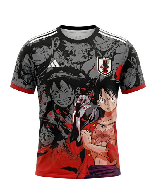 Japan One Piece Black-Red Edition Jersey